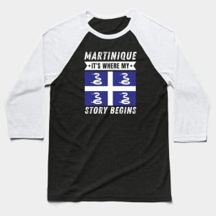 Martiniquais Baseball T-Shirt